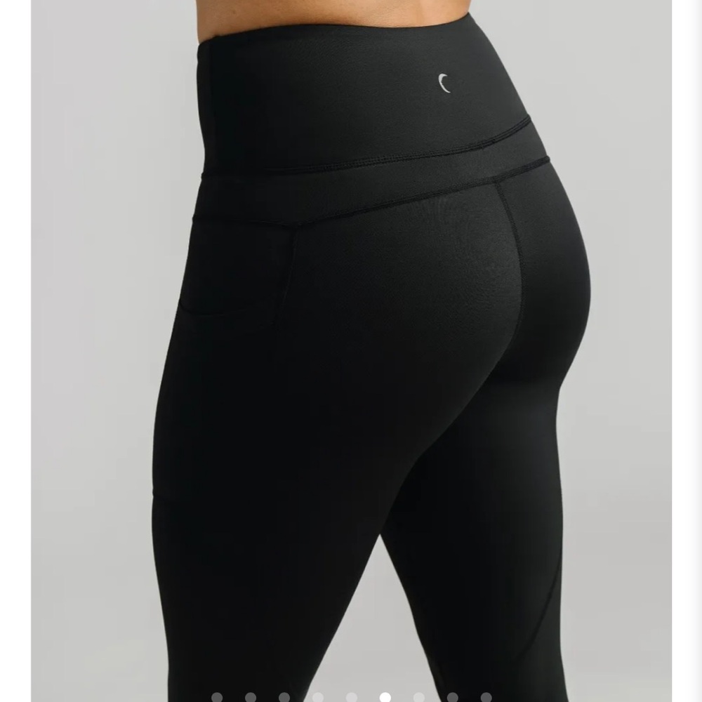 Black Pocket LnT Hi-rise Capri RC (20in) - Picture 5 of 6